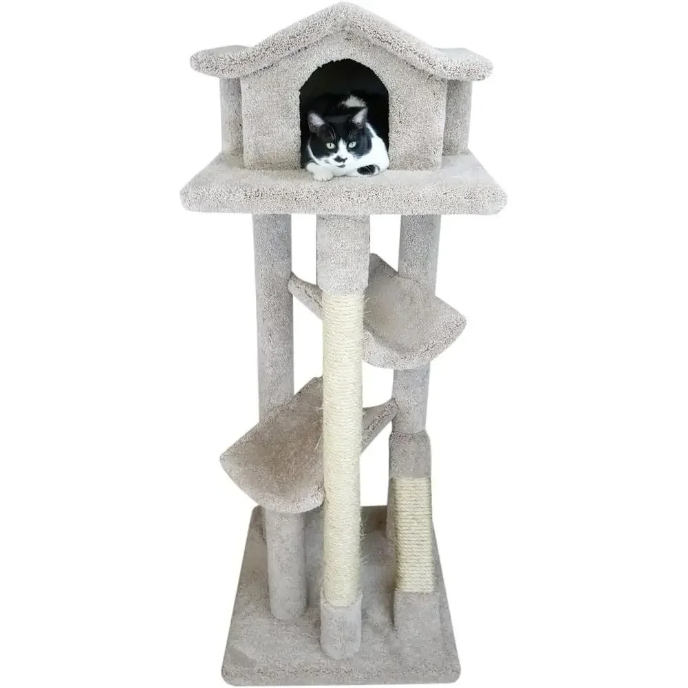 Cat Scratching Post - Large Cat Tree with Multiple Sturdy