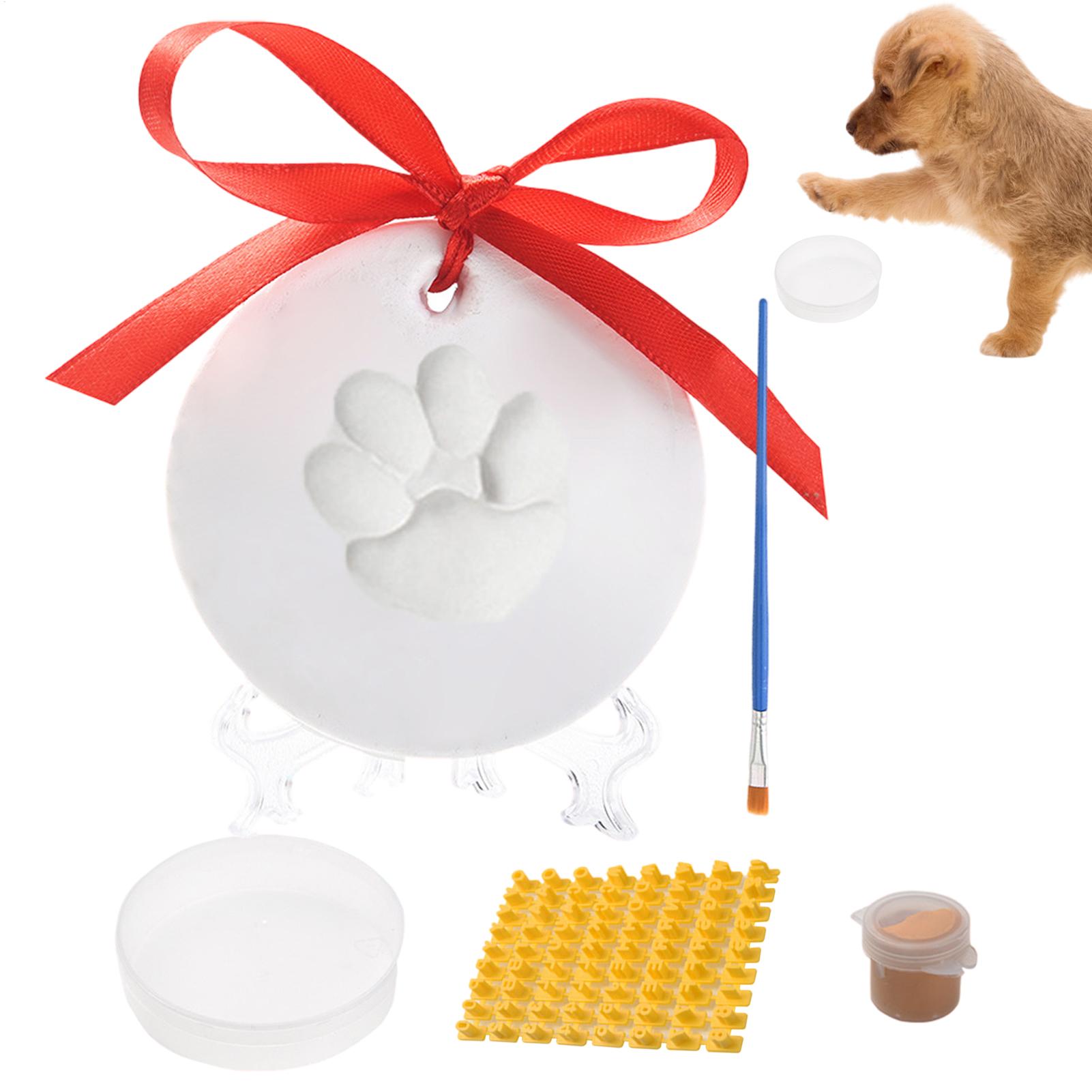 Pet Supplies Young - Creative Pet Footprints Impression Clay Kit