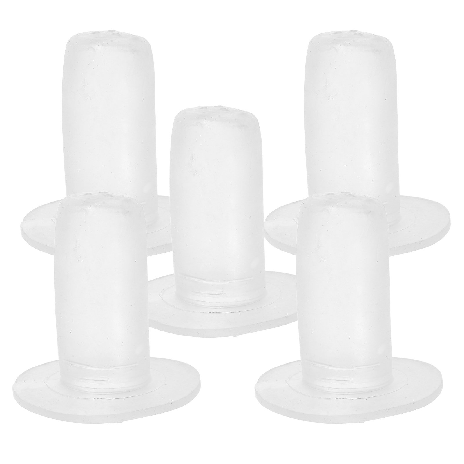 Pet Supplies Young - 5Pcs Soft Silicone Goat Bottle Nipple