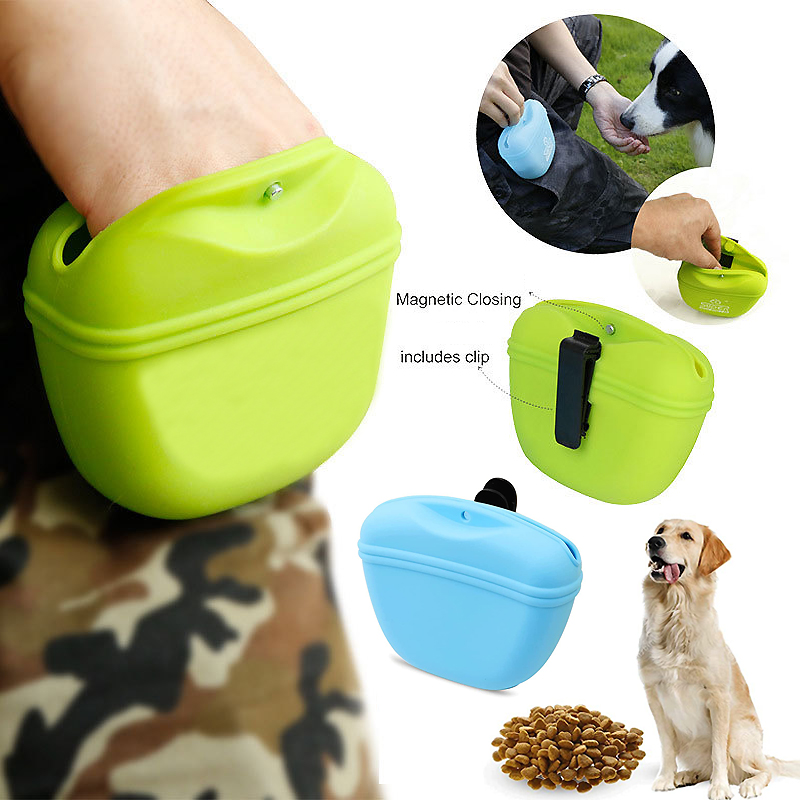 Pet Supplies Rewards - Silicone Dog Treat Bag Portable Dog