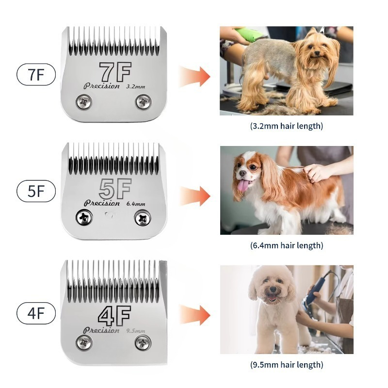 A5 Clipper Blades 10# 30# 40#  - Dog Grooming Clippers 评论和价格