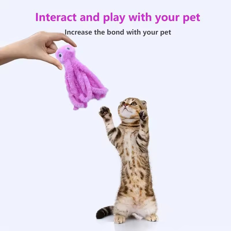 Cute octopus cat toys for kitt - Pet Supplies Young 评论和价格
