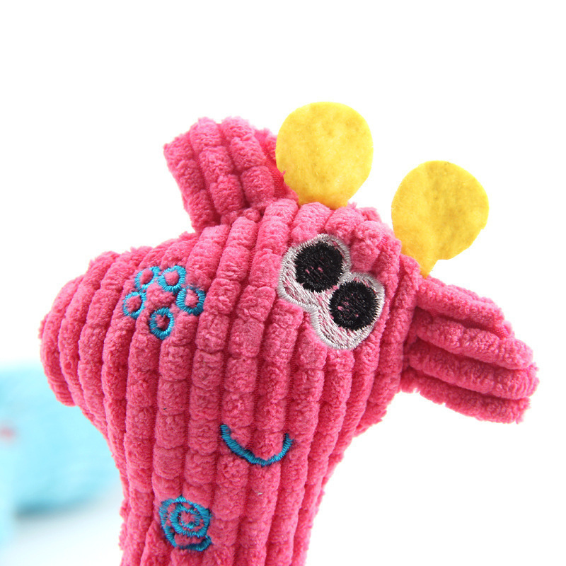 Deer Woven Plush Squeaky Chew  - Pet Supplies Young 评论和价格