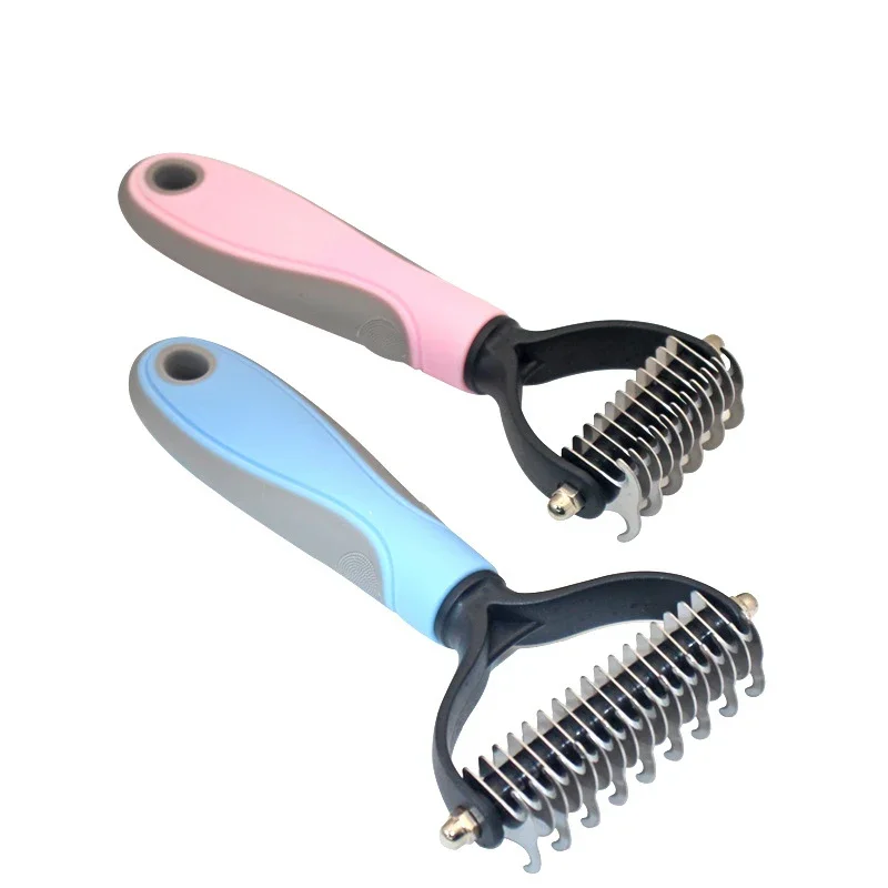 Pet Cat Hair Removal Comb Brus - Dog Grooming Clippers 评论和价格