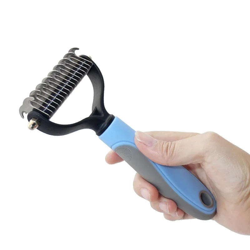 Pet Cat Hair Removal Comb Brus - Dog Grooming Clippers 评论和价格
