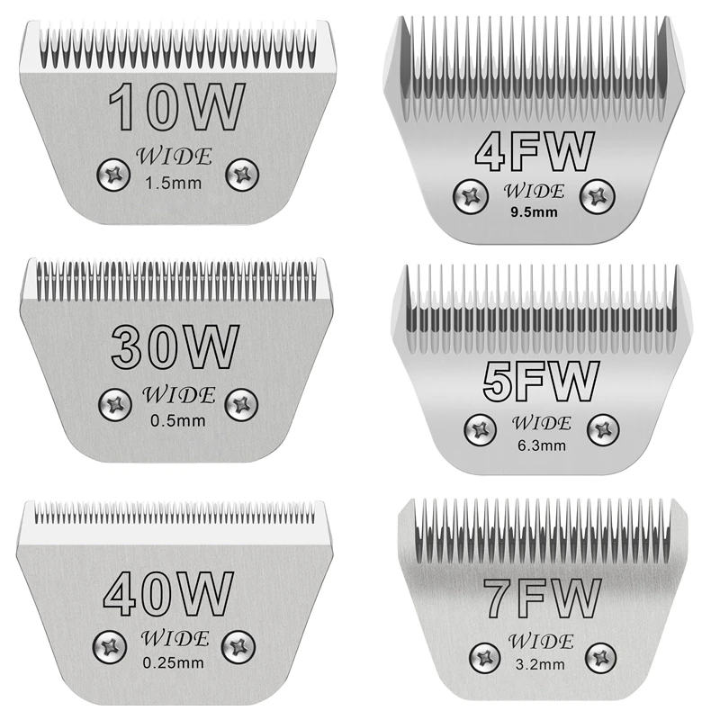 Detachable animal wide blade F - Dog Grooming Clippers 评论和价格
