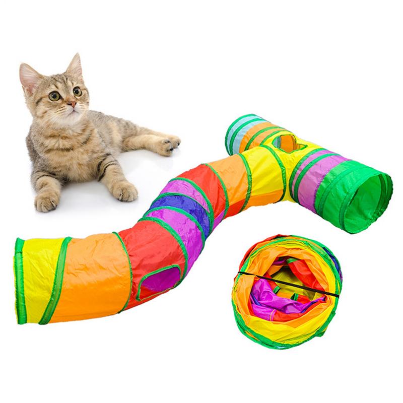 Cat Tubes And Tunnels T Shape  - Cat Tunnel Toy 评论和价格