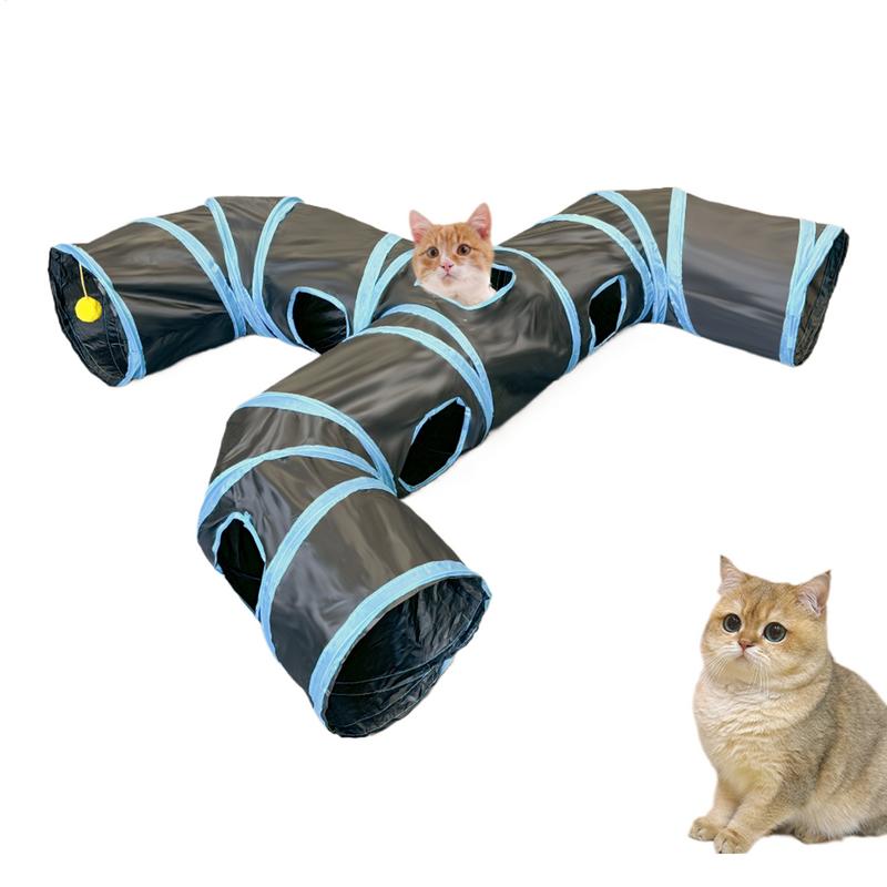 Cat Toy Tunnel Indoor Cat Hide - Cat Tunnel Toy 评论和价格