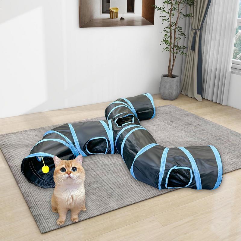 Cat Toy Tunnel Indoor Cat Hide - Cat Tunnel Toy 评论和价格