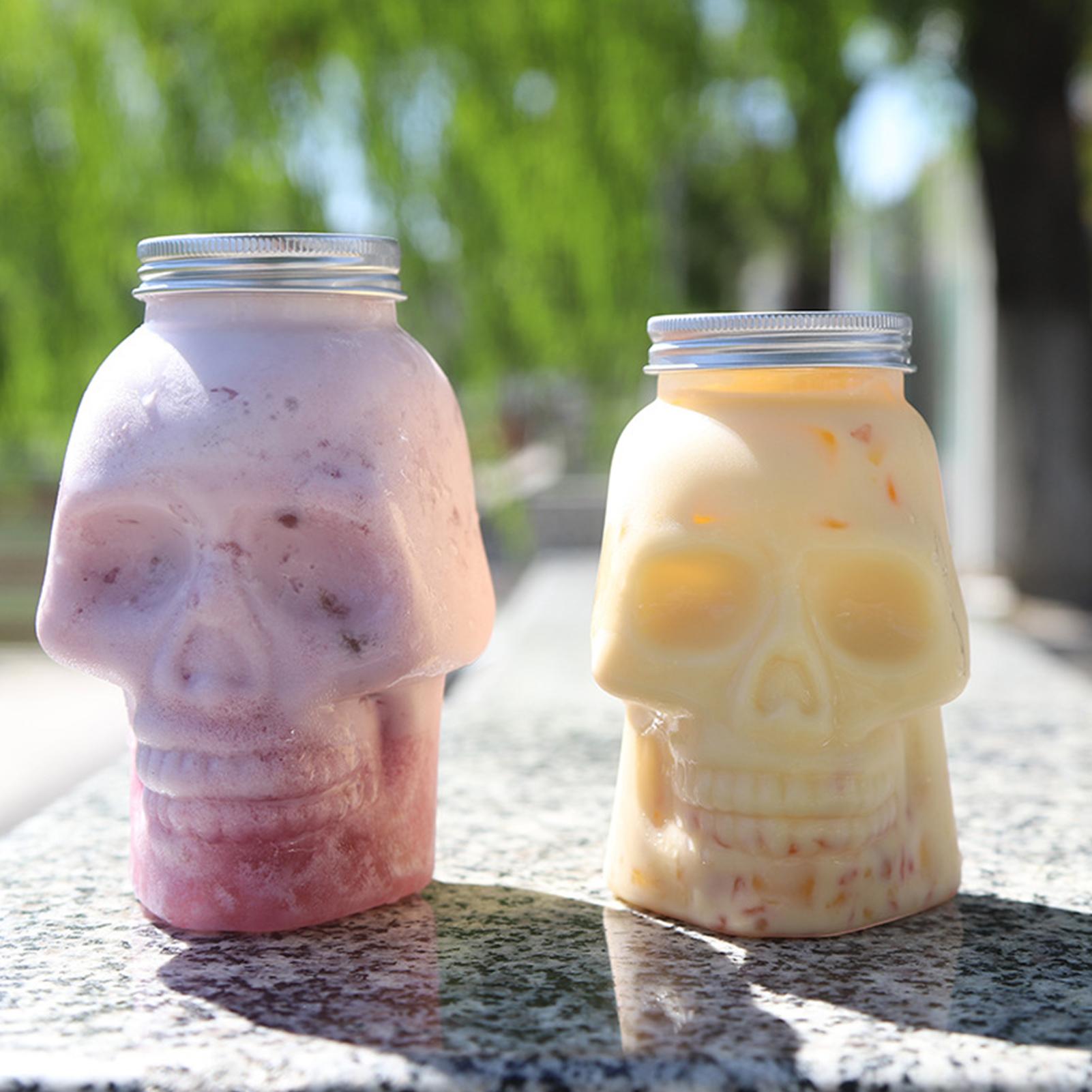 Transparent Skull Jars with Li - Pet Supplies Young 评论和价格
