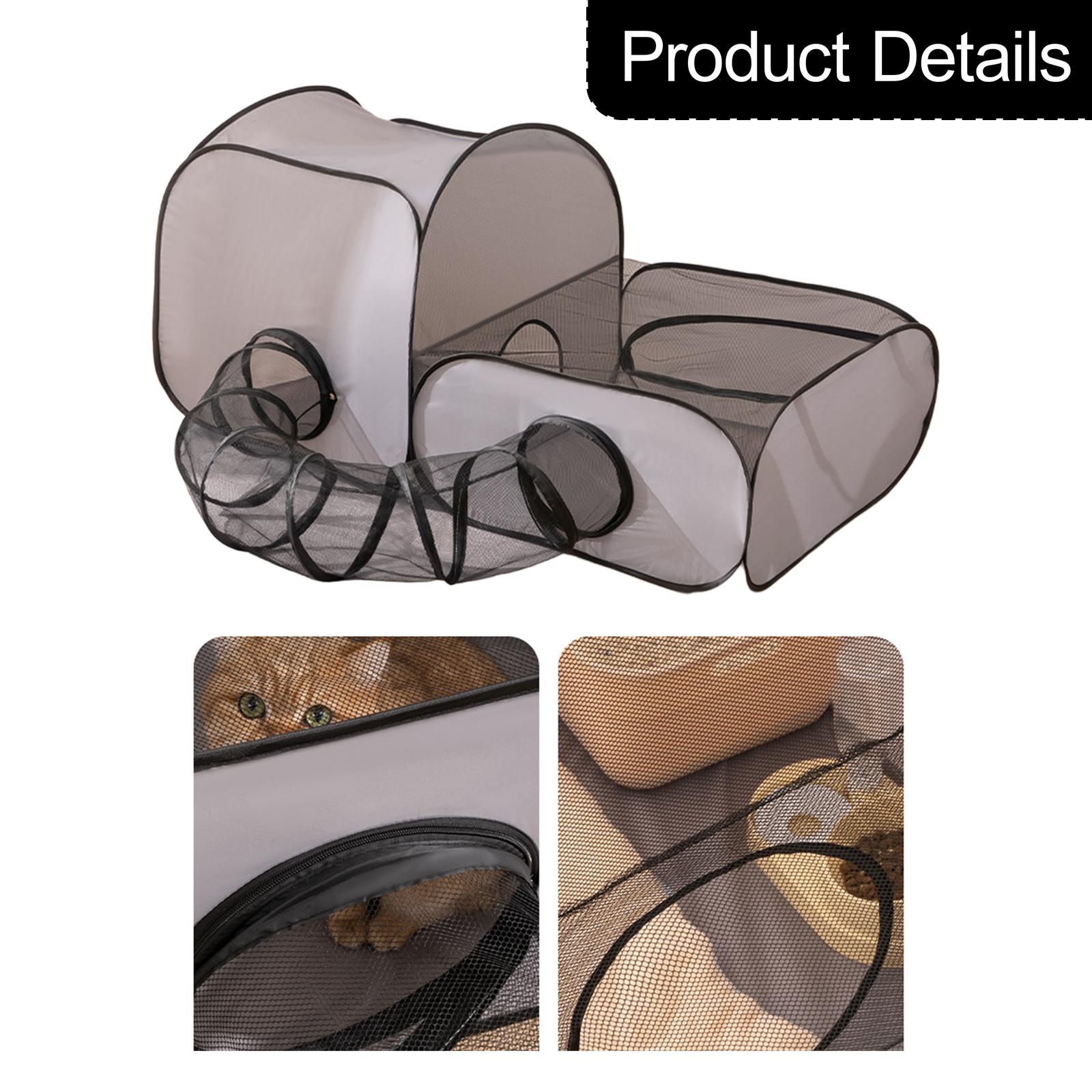 Cat Tube Tunnel Cage House Fol - Cat Tunnel Toy 评论和价格