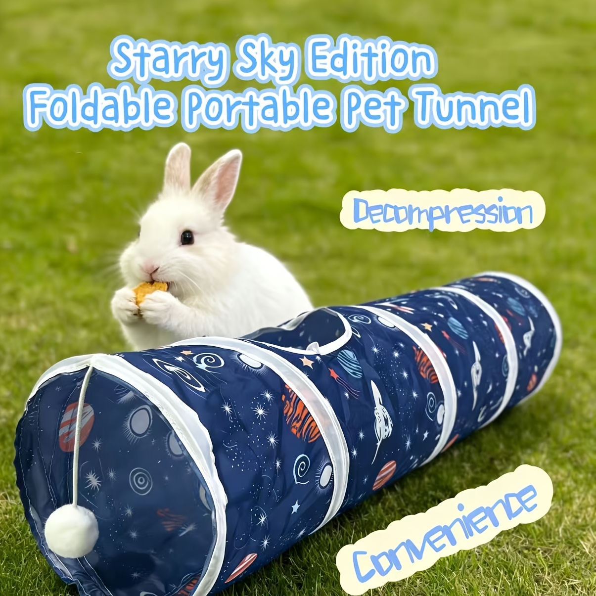 Foldable Portable Relax Pet Tu - Cat Tunnel Toy 评论和价格