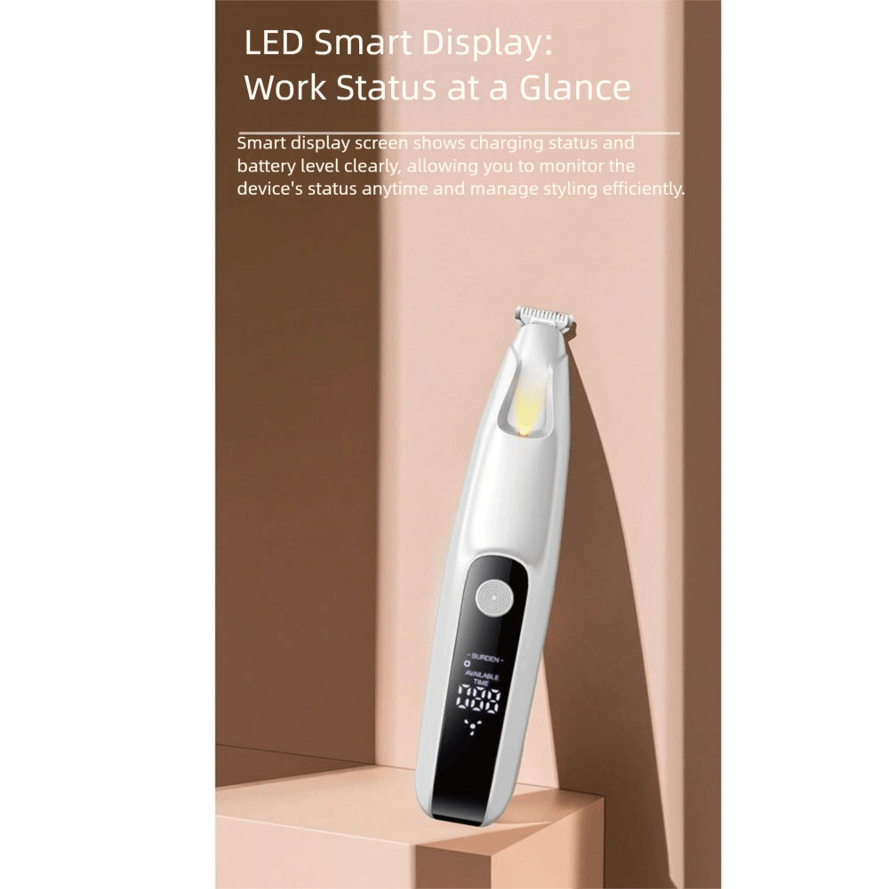LED Dog Paw Trimmer LCD Displa - Dog Grooming Clippers 评论和价格