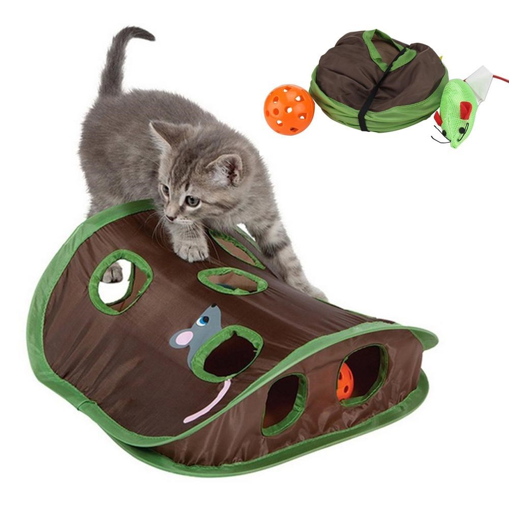 Cute Pet Cat Interactive Hide  - Cat Tunnel Toy 评论和价格