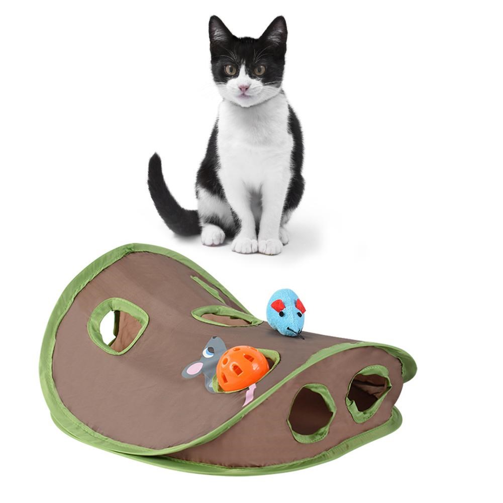 Cute Pet Cat Interactive Hide  - Cat Tunnel Toy 评论和价格