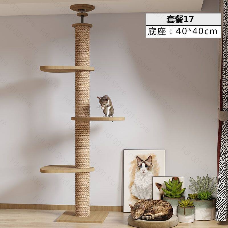 Adjustable Cat Tree House Cat  - Cat Scratching Post 评论和价格