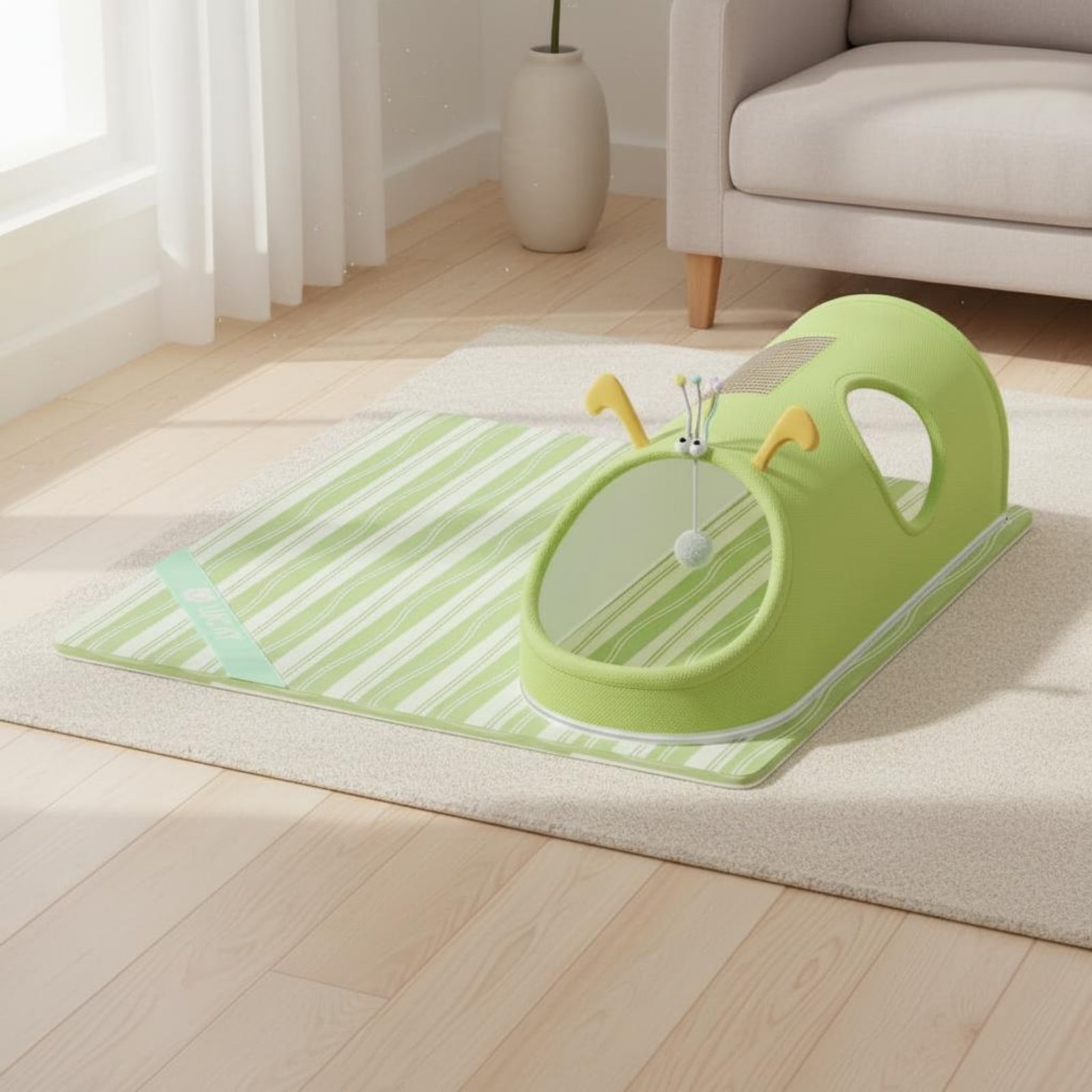 Feline Scratcher Tunnel Dangli - Cat Tunnel Toy 评论和价格