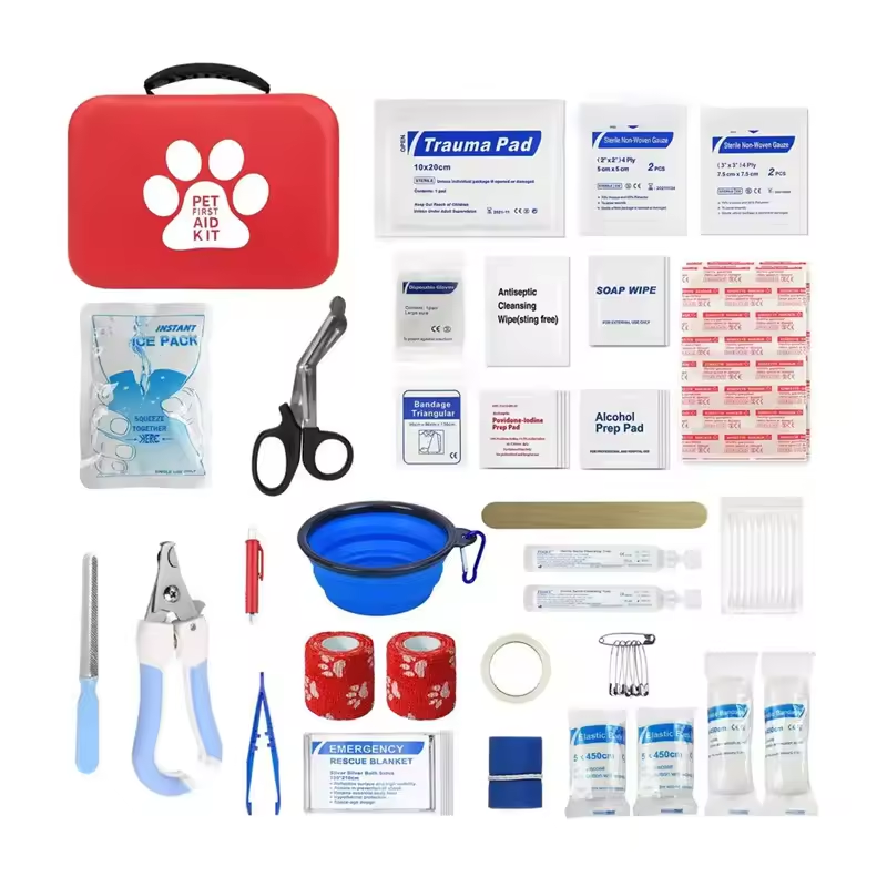 Dogs First Aid Kit Vet Bag Pet - Pet Supplies First 评论和价格